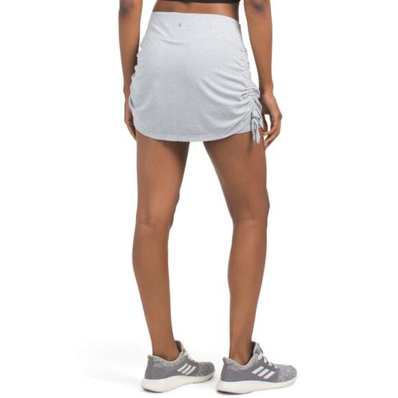 New Kyodan Elastic Waistband Built-in Shorts Ruched Side Tennis Golf Skort - Picture 5 of 10